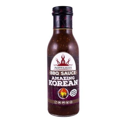 Poppamies Amazing Korean Grill Sauce, 445 g.