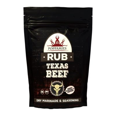 Poppamies TEXAS BEEF RUB seasoning, 200 g.