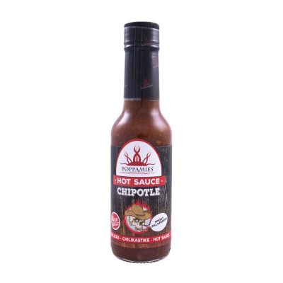 Poppamies Chipotle hot sauce-marinade, 150 ml.