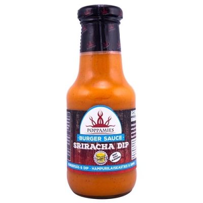 Poppamies Sriracha DIP Burger Sauce, 320 g.