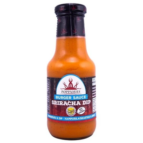 Poppamies Sriracha DIP Burger Sauce, 320 g.