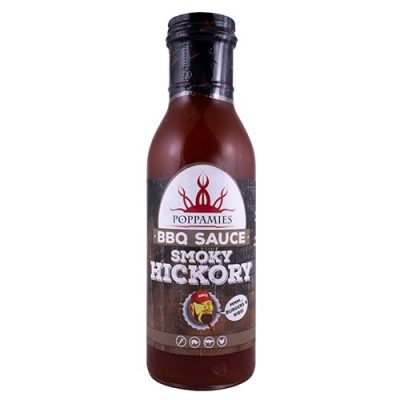 Poppamies Smoky Hickory Grill Sauce, 410 g.