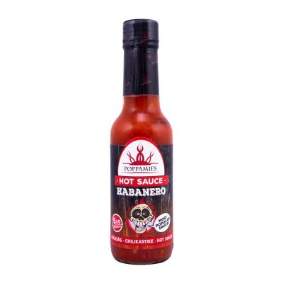 Poppamies Habanero hot sauce-marinade, 150 ml.