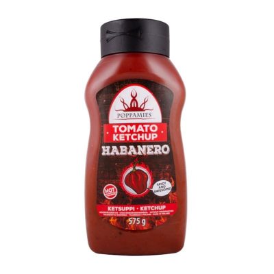 Poppamies Habanero Tomato Ketchup, 575g.