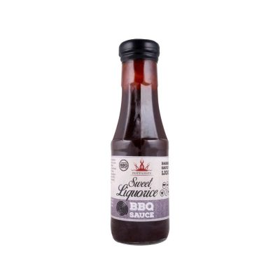Poppamies Sweet Liquorice BBQ Sauce, 385g.