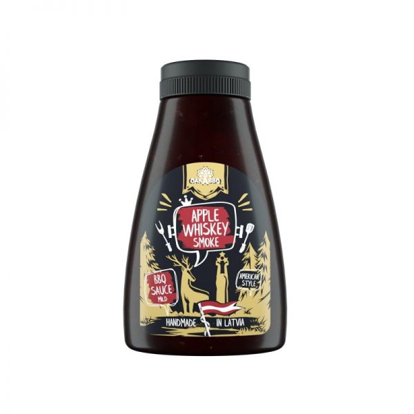 Oak'A Apple Whiskey BBQ sauce, 270 g.