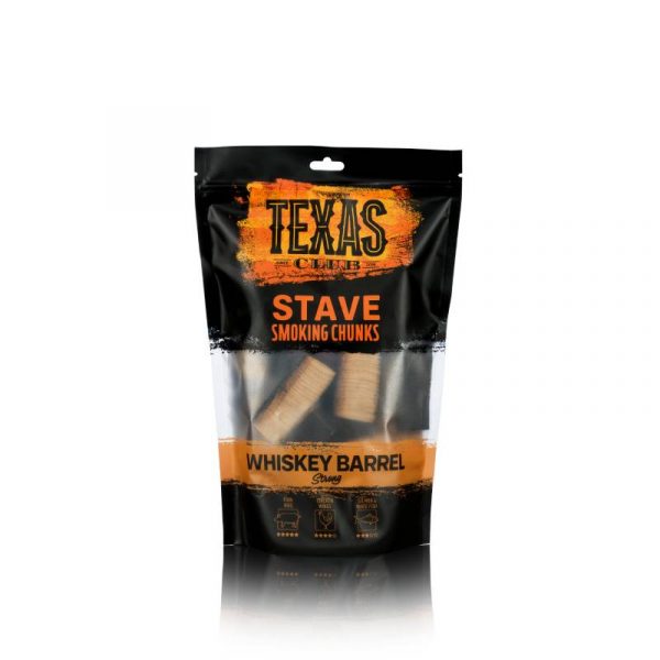 Texas Club Whiskey barrel smoking chunks, 500g.