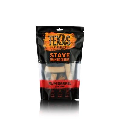 Texas Club Rum barrel smoking chunks, 500g.