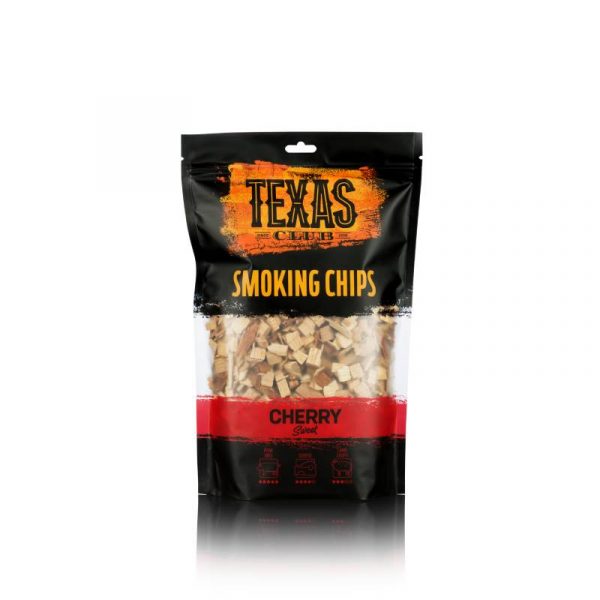 Texas Club cherry wood chips, 1ltr.