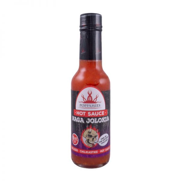 Poppamies Naga In Jolokia Chilli Sauce - Marinade, 150ml.