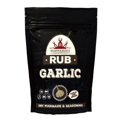 Poppamies GARLIC RUB seasoning, 200 g.