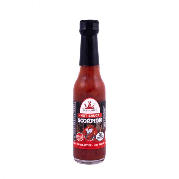 Poppamies Scorpion hot sauce-marinade, 60 ml.