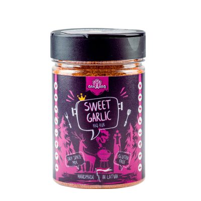 Oak’A Sweet - Garlic BBQ spice mix, 190g.