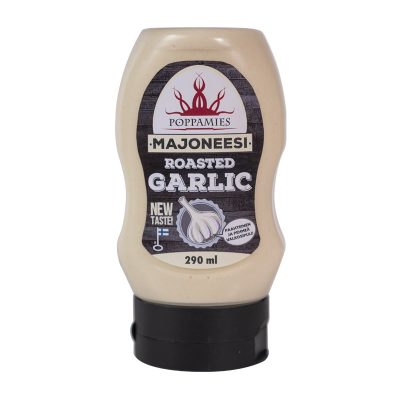 Poppamies Roasted garlic mayonnaise sauce, 290 ml.