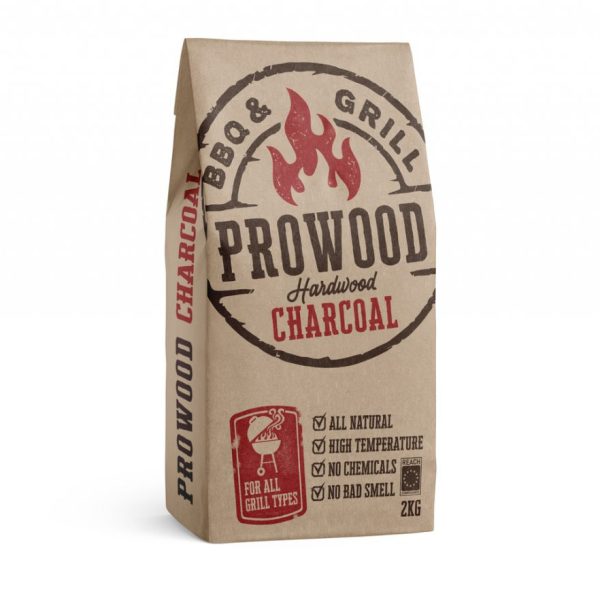 Prowood charcoal, 2 kg.