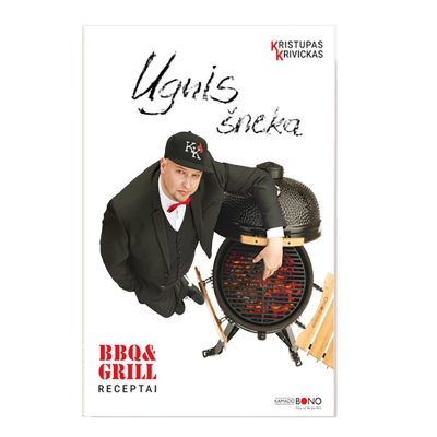 Kristupas Krivickas recipe book “Fire speaks, smoke whispers”