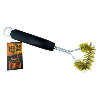 Texas club grill grate cleaning brush, 30 cm