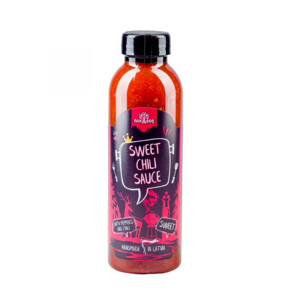 Oak'A Sweet Chilli BBQ Sauce, 600g.