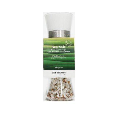 Sea Salt With Mediterranean Herbs, 170g.