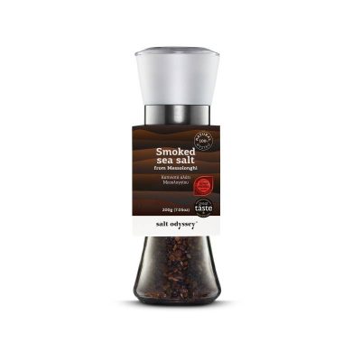 Smoked Sea Salt, 200g.