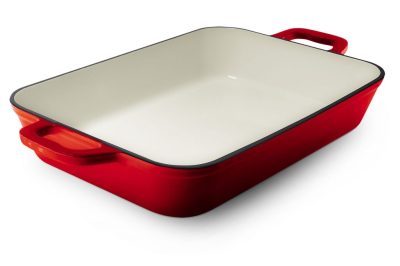 Grandfeu Red Roasting Tray, 33 cm