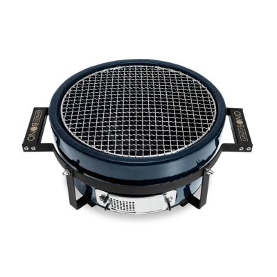 HIBACHI EVO Table Grill, Round, Navy Blue