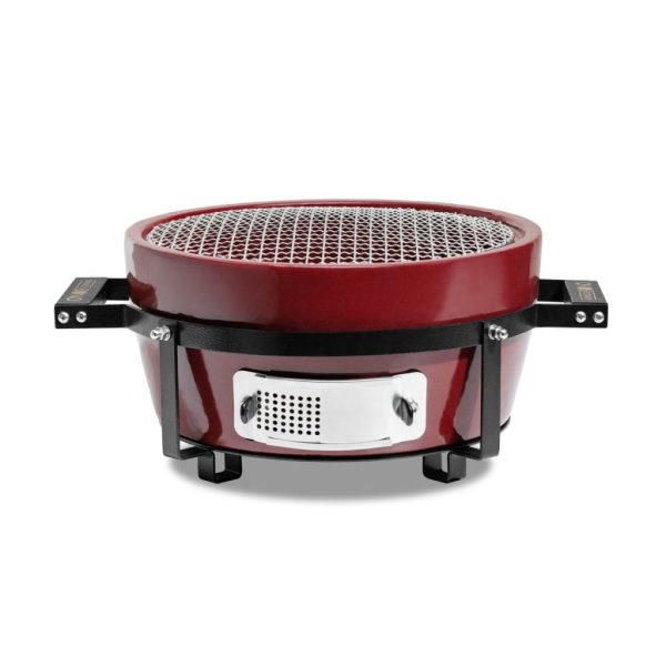 HIBACHI EVO Table Grill, Round, Royal Red